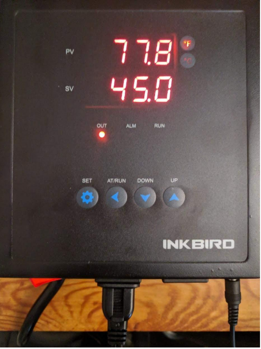 Inkbird Temperature Controller Heat Pump Pre-wired Thermomstats Home Brew Wine