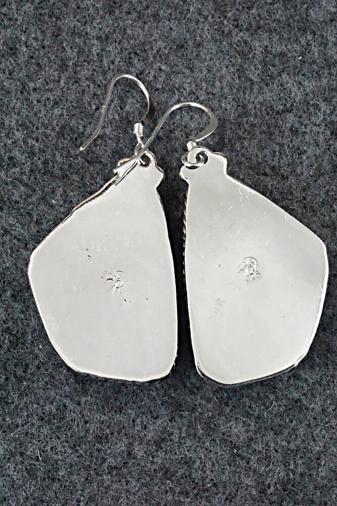 Turquoise and Sterling Silver Earrings - Sharon McCarthy