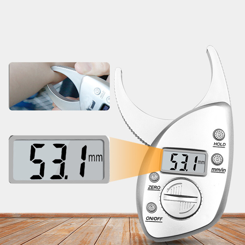Fat Caliper Measuring Tool Body Device Digital Skinfold Analyzer