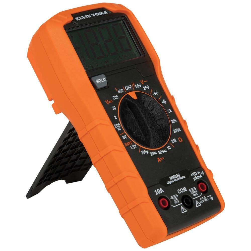 Complete Electrical Testing Kit: Klein Tools Multimeter, GFCI, & Voltage Tester