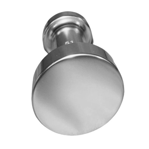 rattleware 51mm Tamper, Aluminum, Flat Bottom