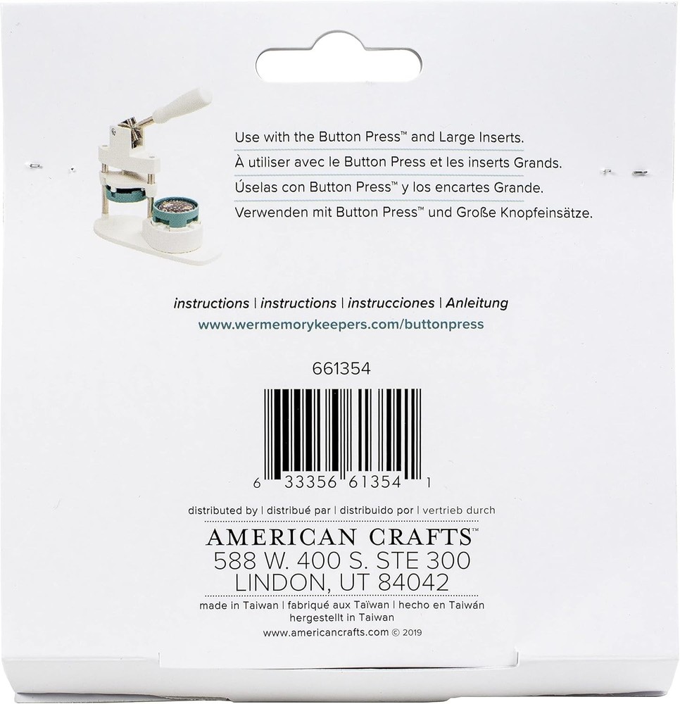 We R Memory Keepers Button Press Rosette Kit-Makes 2