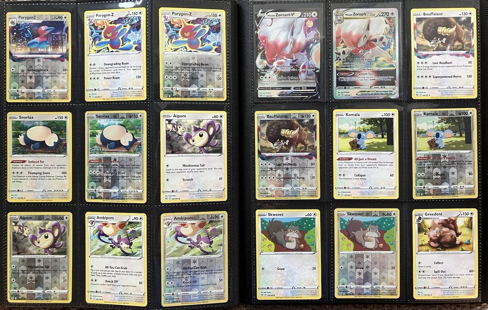 POKÉMON Lost Origin Binder Complete Base Set Binder with Reverse Holo