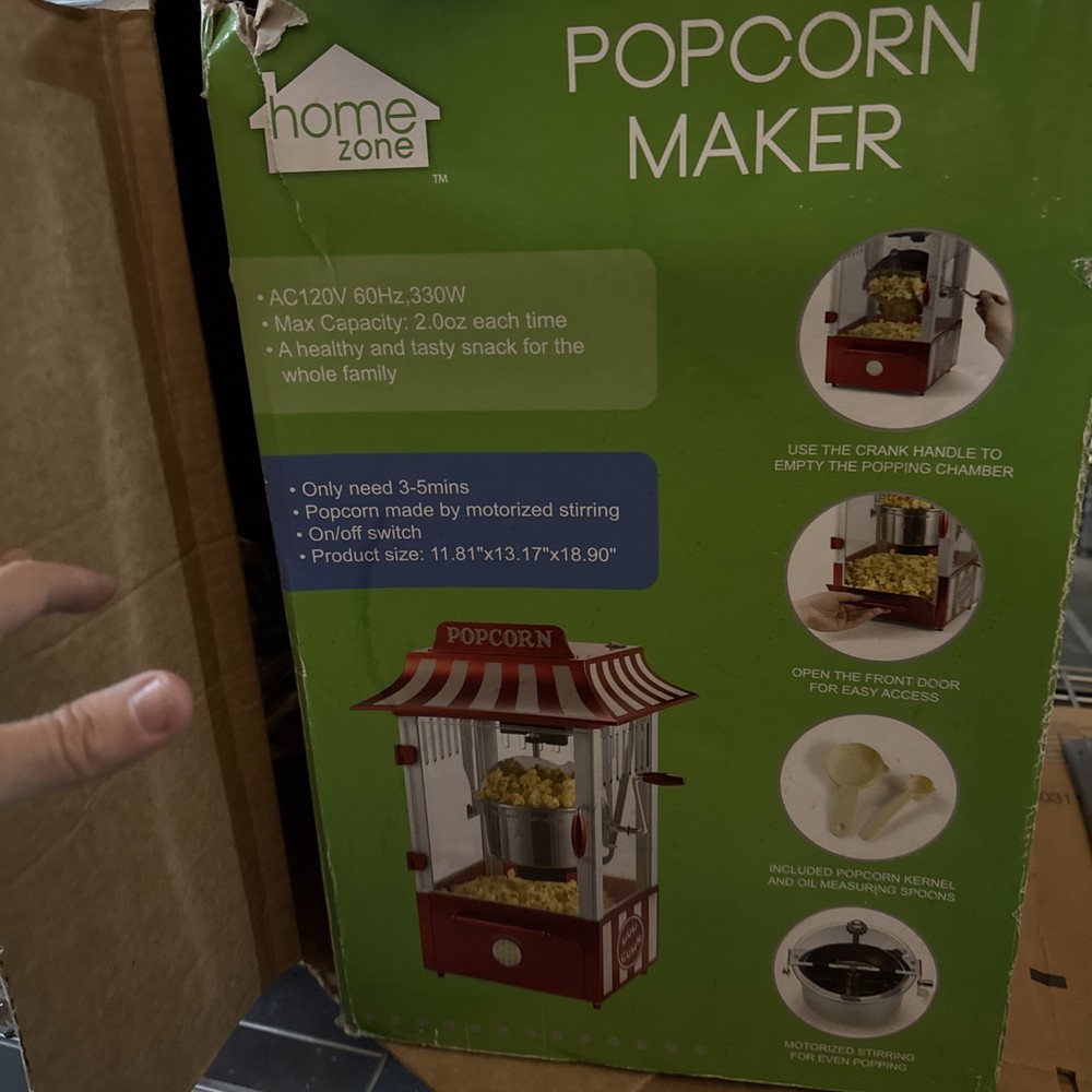 Palomitera Home Zone popcorn machine