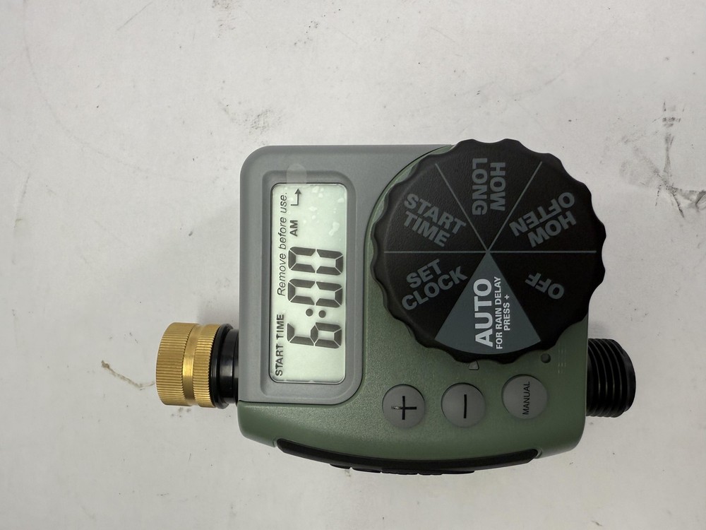 Orbit 1 Outlet Hose Faucet Timer Digital Programmable Watering Automatic Control
