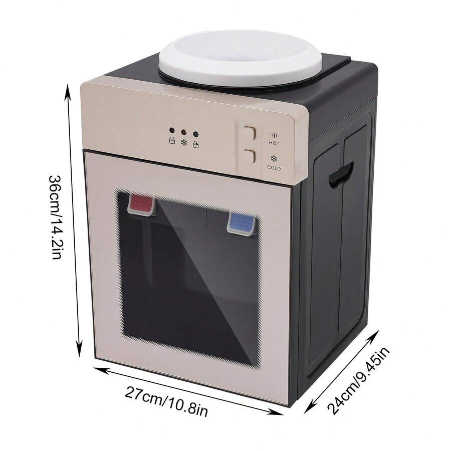 5 Gallon Top Loading Water Cooler Dispenser, 110V 3 Temperature Settings