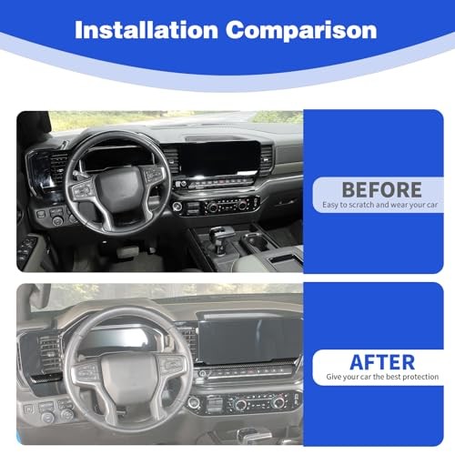 Para el panel de salpicadero Silverado compatible con Chevy Silverado Gris