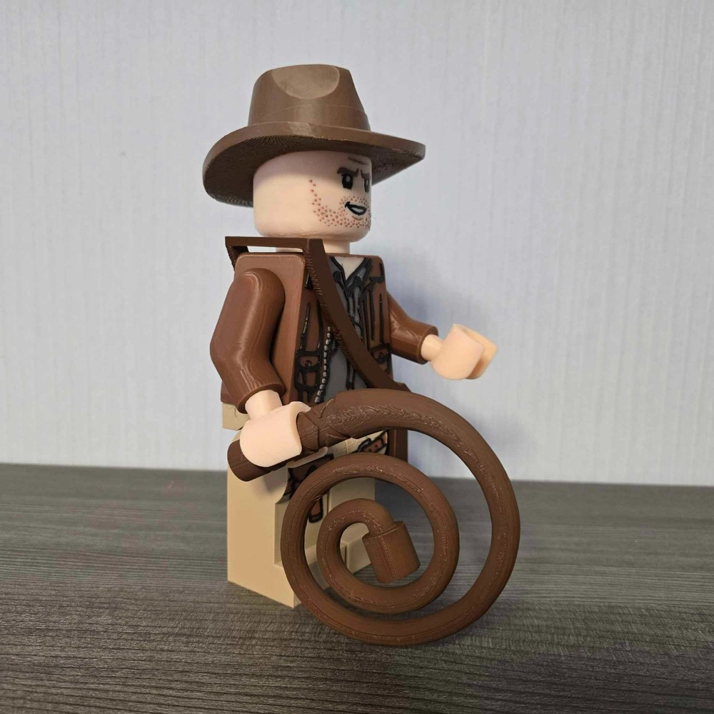 3D Printed - 9 in - Indiana Jones