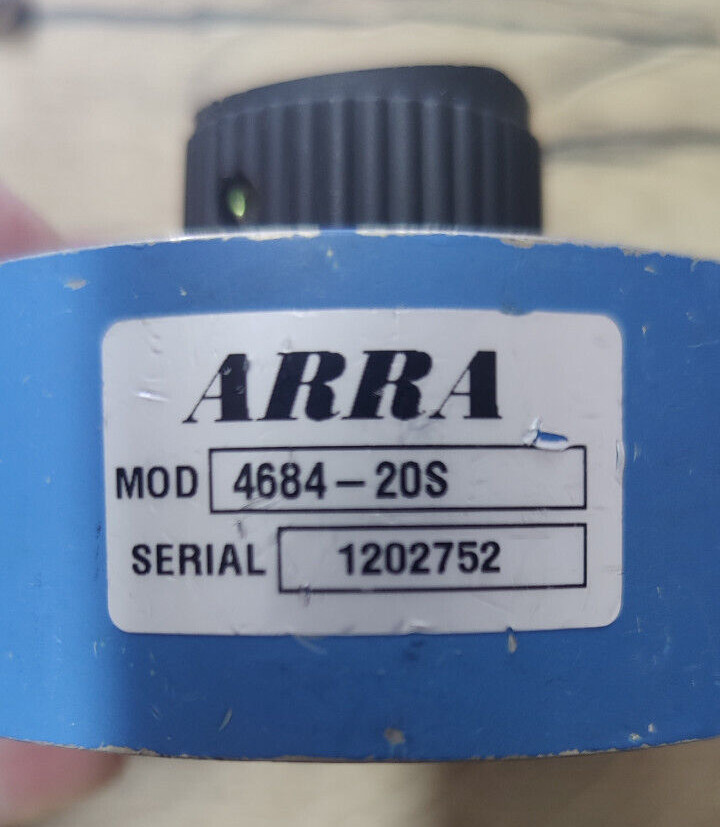 ARRA CONTINUOUSLY VARIABLE ATTENUATOR MODEL 4648-20S, 2-4G, 20dB, USED&Tested.