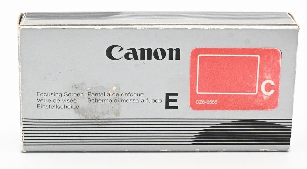 Canon Focusing Screen E - type C