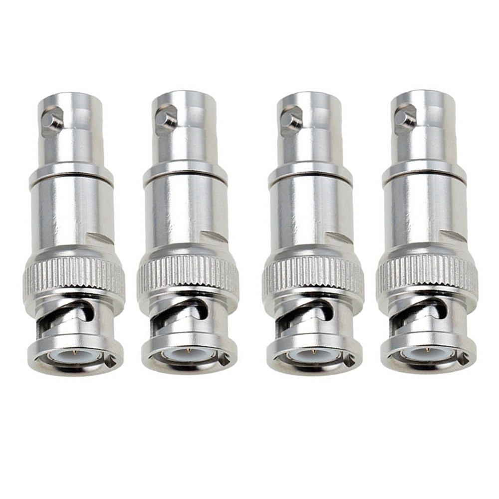 4X Insert Type Feed Through Adapter 50Ω For BNC 38.6mm 50Ohm Terminator US