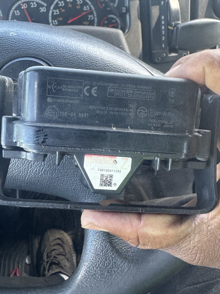 Toyota radar speed model