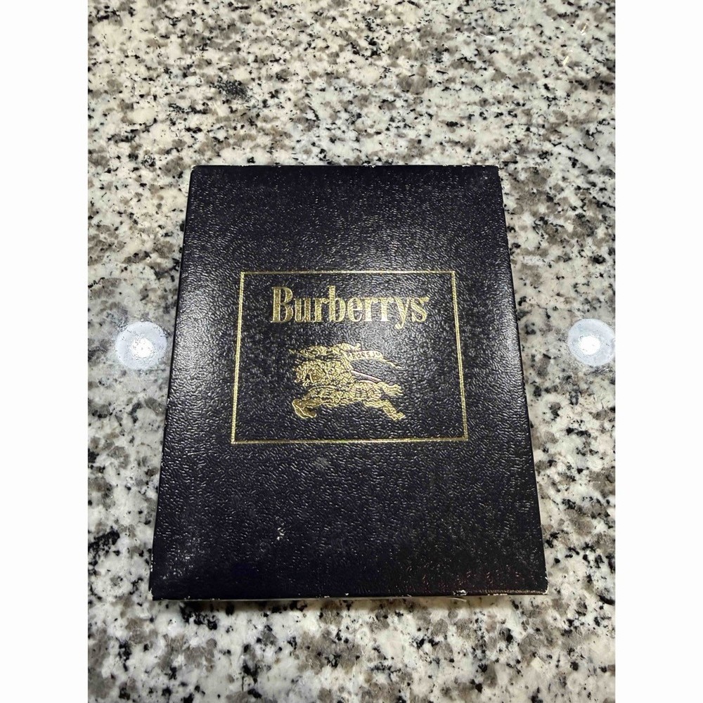 Burberrys Plaid Notebook Cover