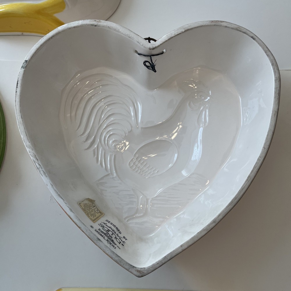 Hand Painted Ceramic Wall Decor ~ Gailstyn-Sutton / Andrea west sigma
