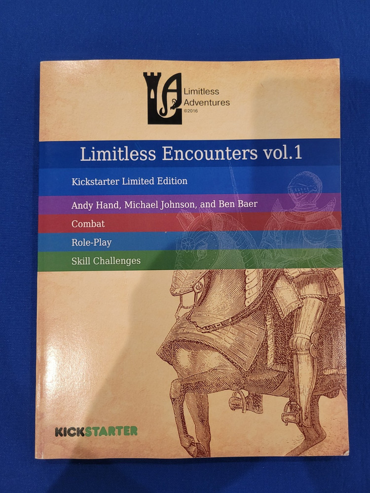 Limitless Encounters Vol. 1 - Kickstarter Limitless Adventures