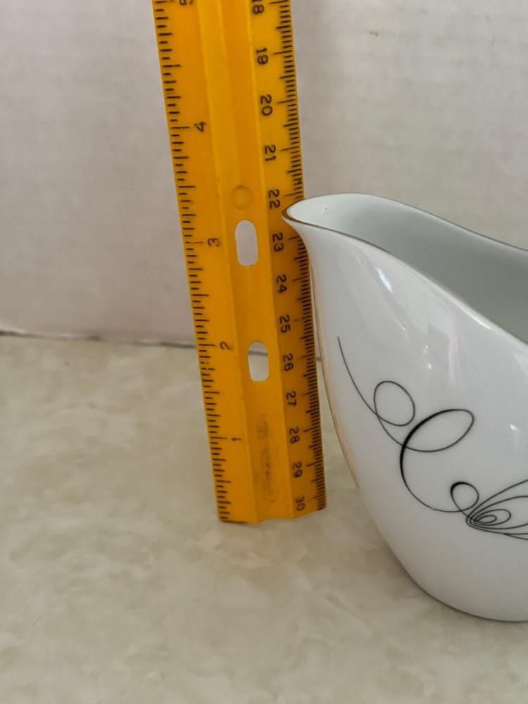 Sango Contemporary 6504 Rare Squiggles Pattern Tea Coffee Creamer