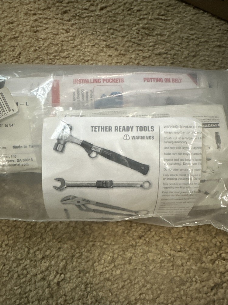 PROTO® TETHERING COMFORT BELT SET. SIZE MEDIUM (JBELTSET-M)