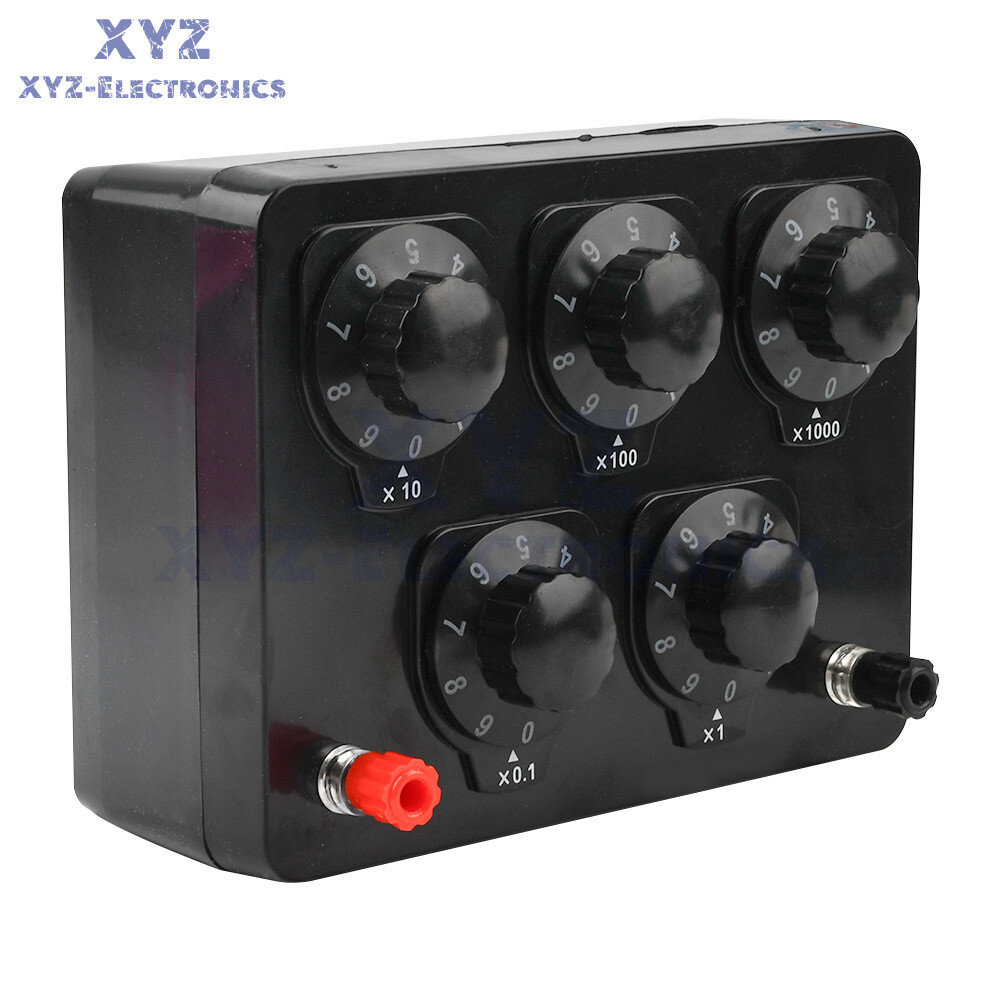 0-9999.9 Ohm Variable Resistance Box Decade Resistor For Physical Resistance Box