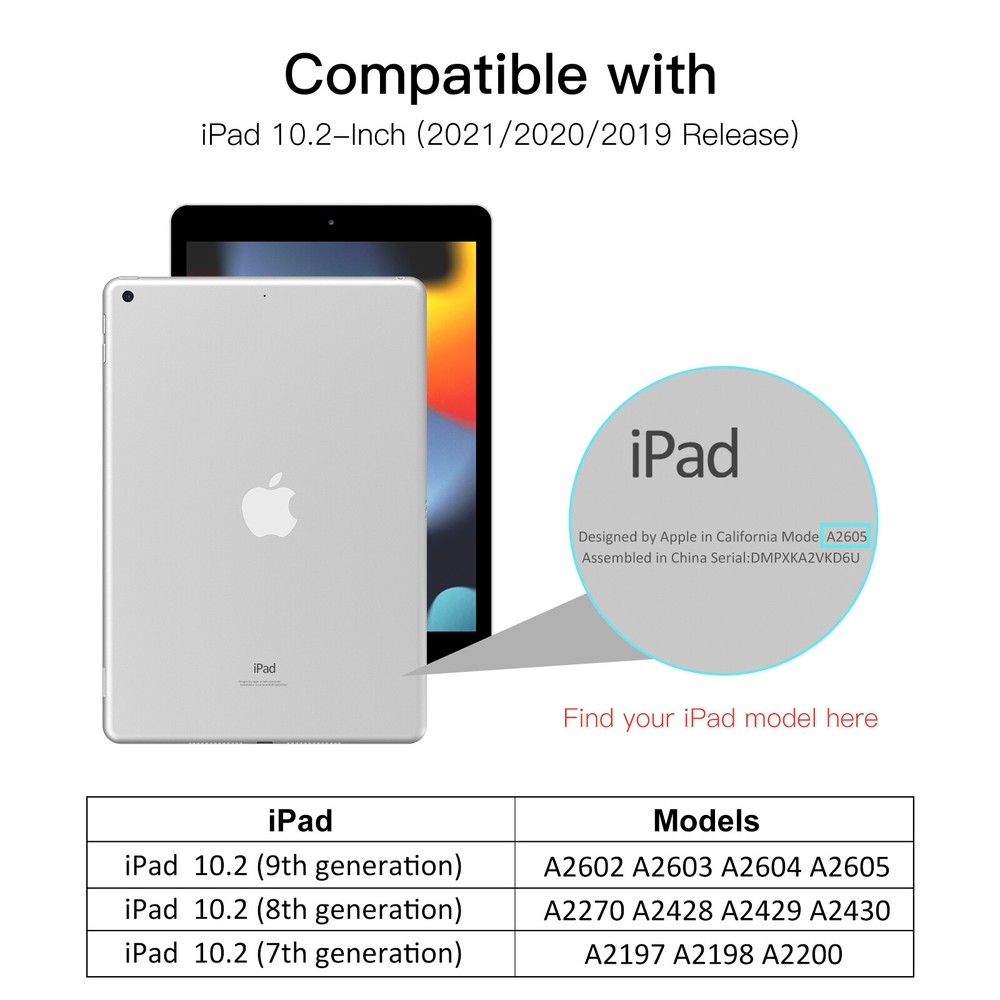 JETech Privacy Screen Protector for iPad 10.2-Inch (9th/8th/7th Generation)