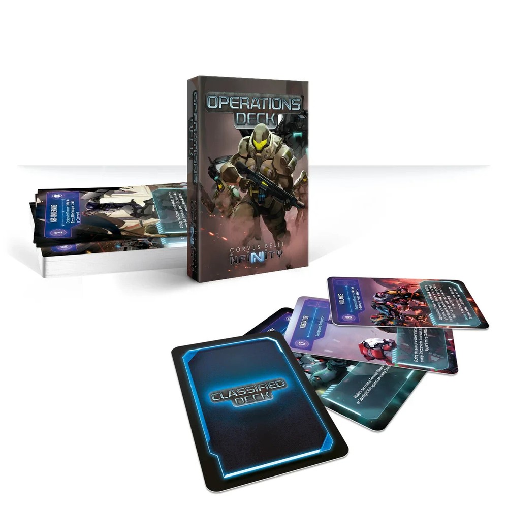 Infinity Operations Deck Corvus Belli Game Accessory