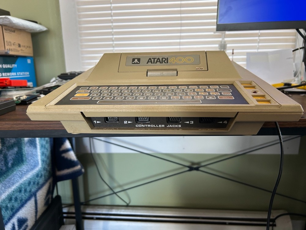 Atari 400 Computer System Tested Working 16k Game included no power supply