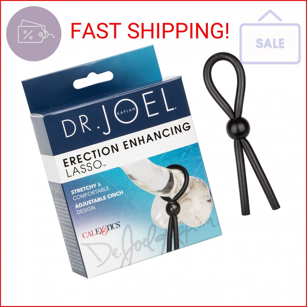 CalExotics Dr. Joel Kaplan Erection Enhancing Lasso Ring, Black