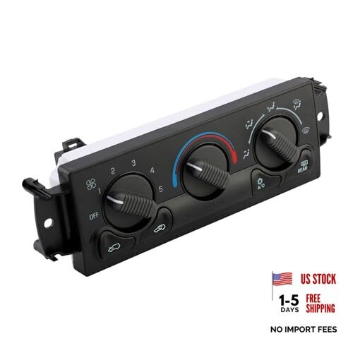 599-218 Front Climate Control Module (with Rear Windshield WITH Rear Defogging