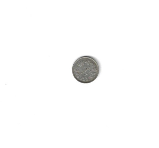 1885 Canada 5 cent silver Coin