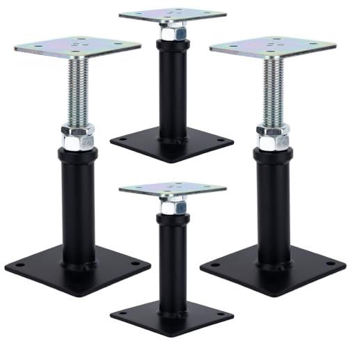 Pack Adjustable Floor Jack Post, 6’’-9’’ Height Range, House Floor Jacks Post 2