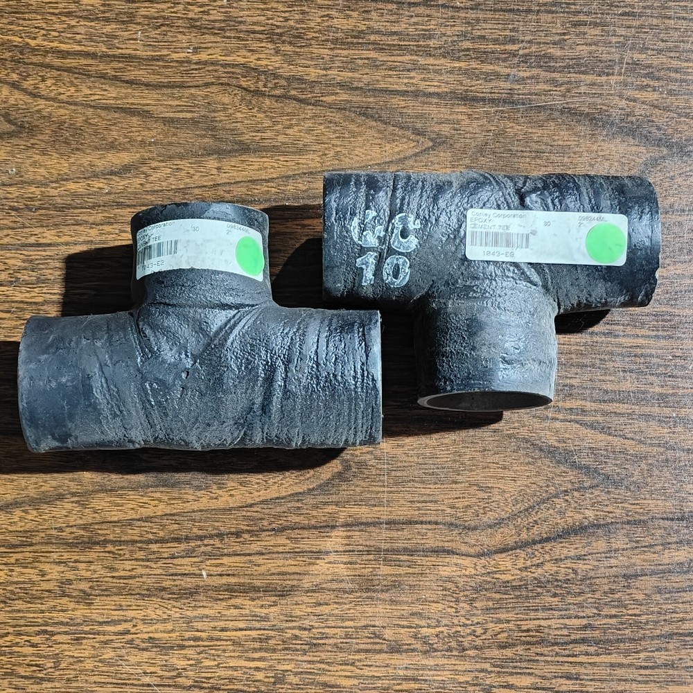 CONLEY 2" #104 CEMENT TEE, SCH 30 EPOXY