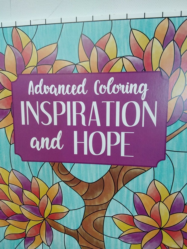Bendon Advanced Coloring Inspiration and Hope Book