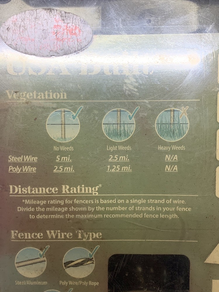 Blitzer Solar Electric Fence Controller 5 Mile