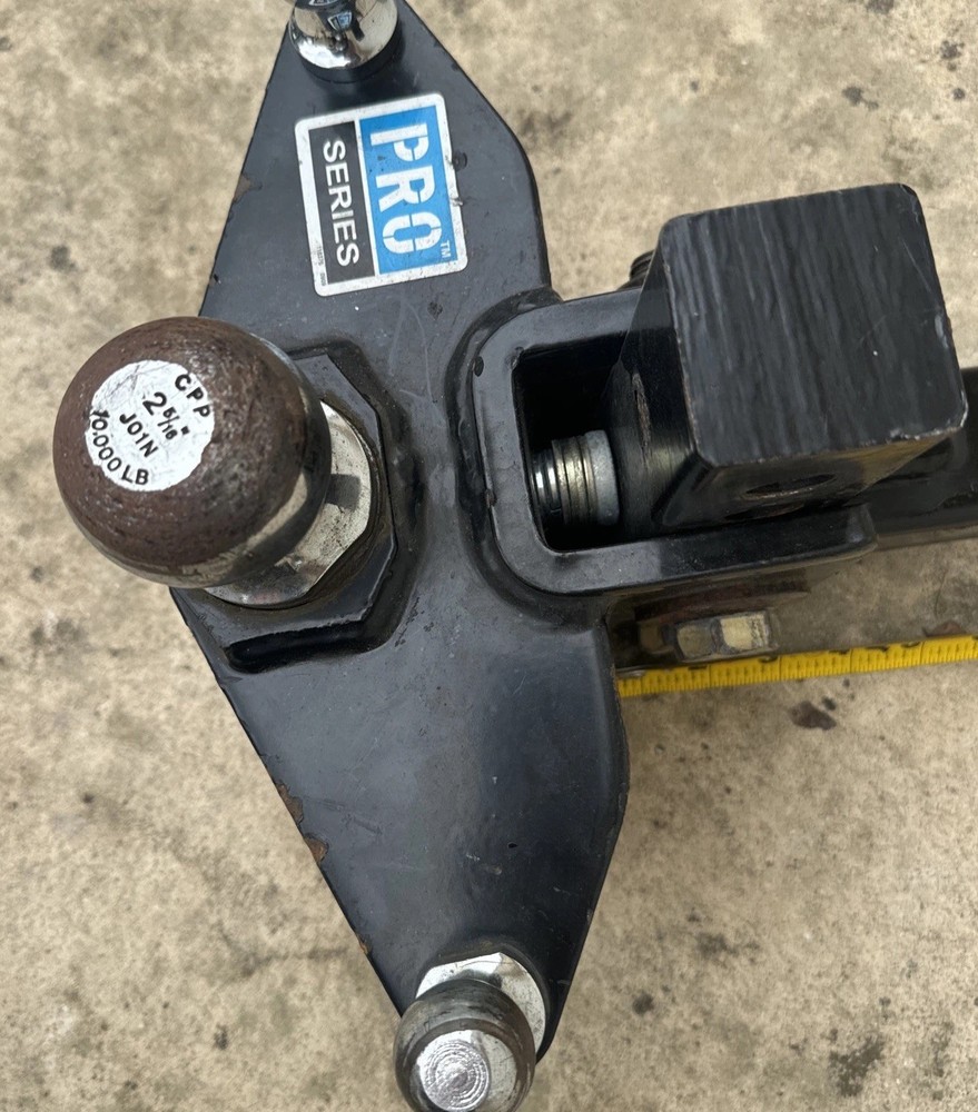 Pro Series Round Bar Weight Distributing Sway Control Ball & Hardware Drop Down