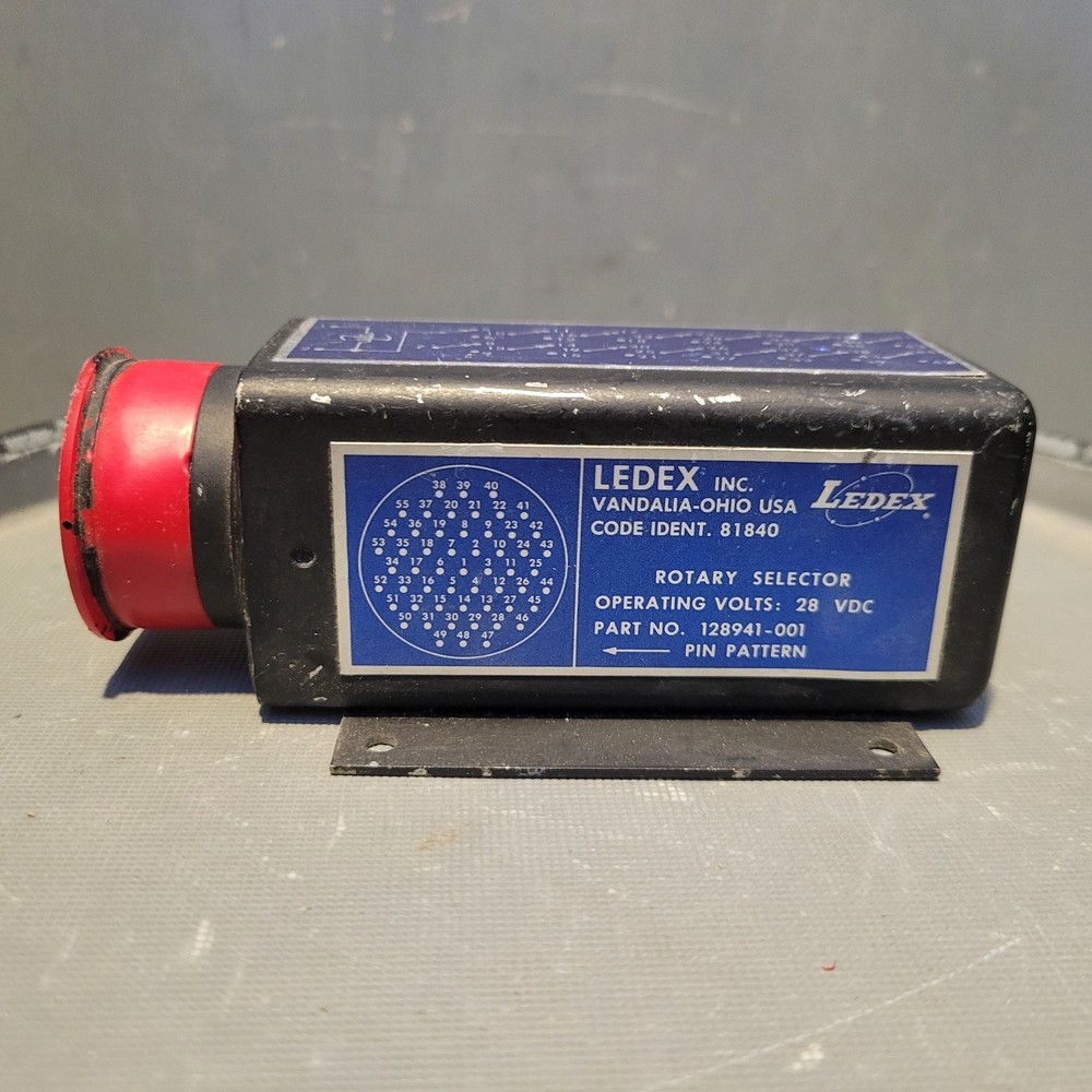Ledex Rotary Selector, 28VDC, 128941-001
