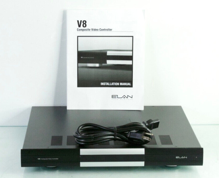 Elan Home Systems V8 8x8 Composite Video Controller o99