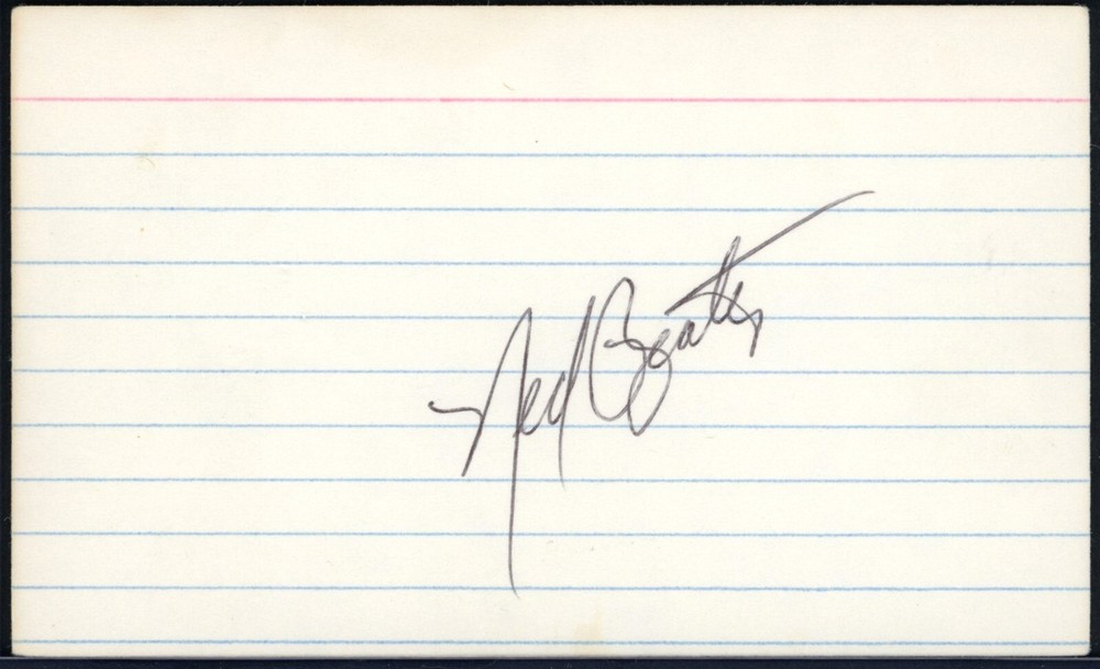 Ned Beatty Autograph