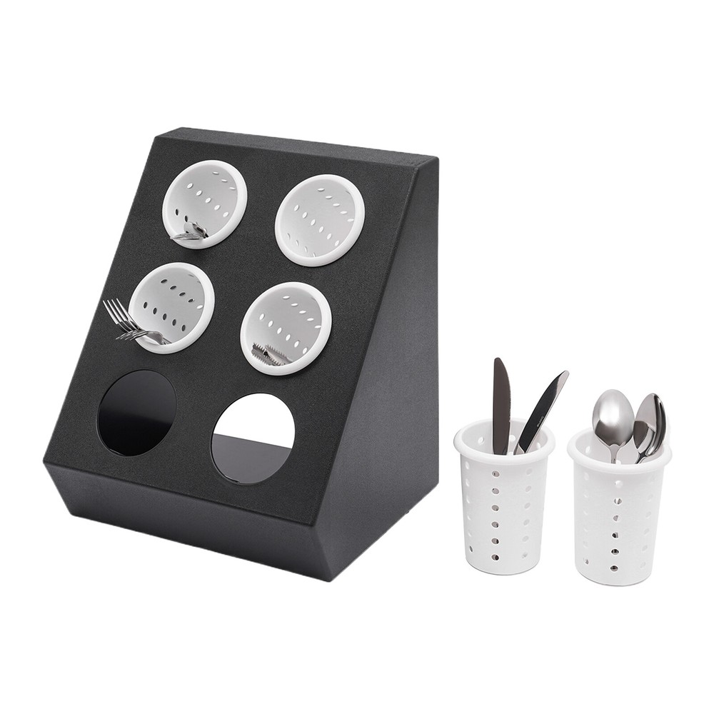 Kitchen Cutlery Holder Spoon Fork Utensils Storage Rack Organizer Stand