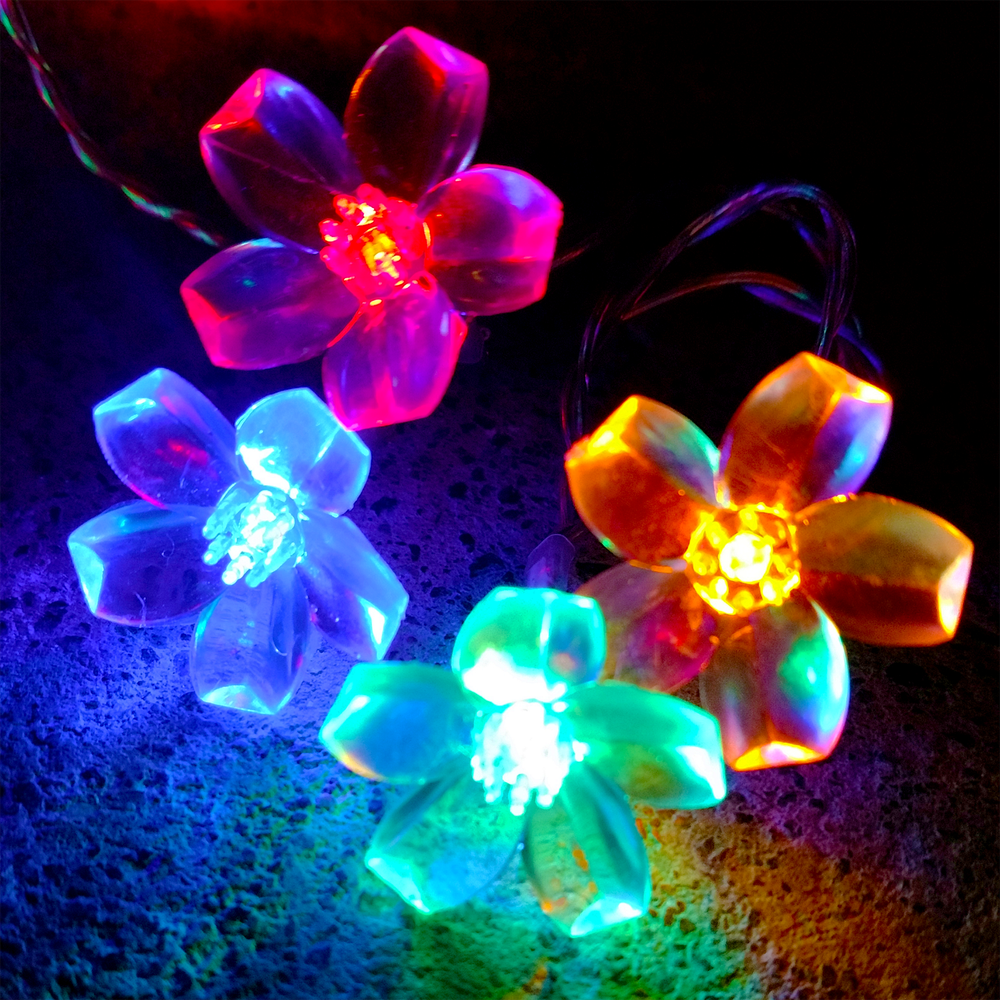 Solar Powered LED String Lights