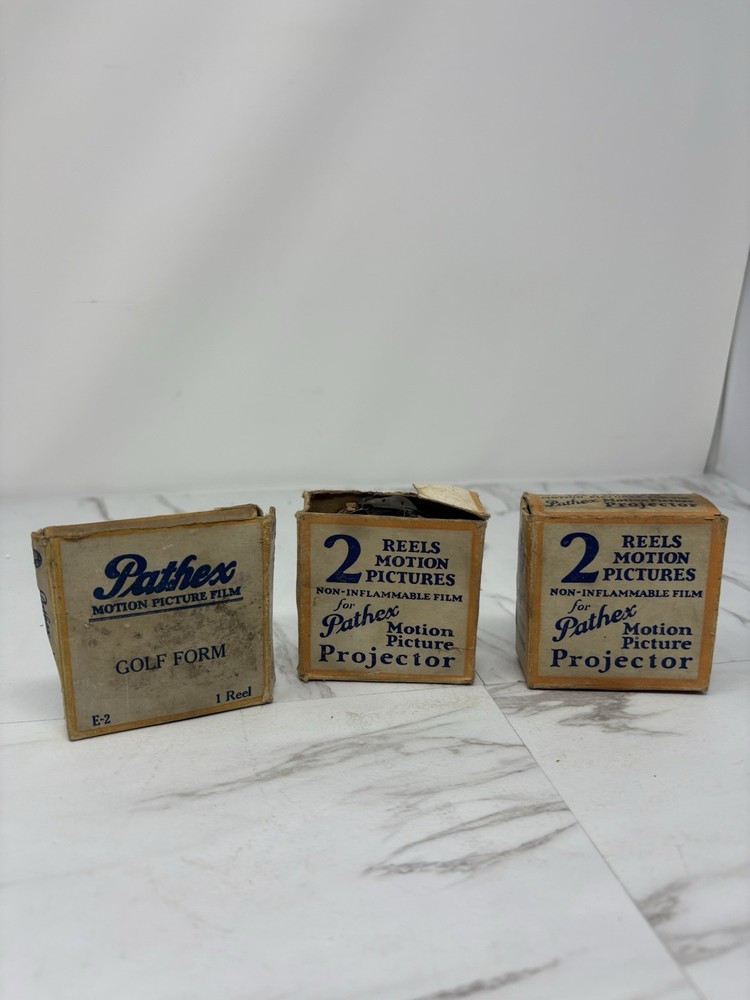 3 Pathex Motion Picture Reels