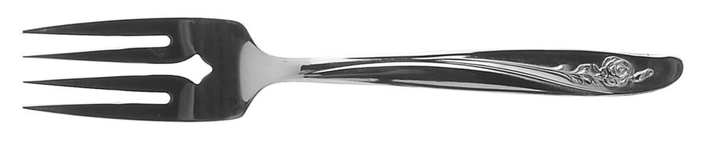 Oneida Silver Roseanne  Salad Fork 500146