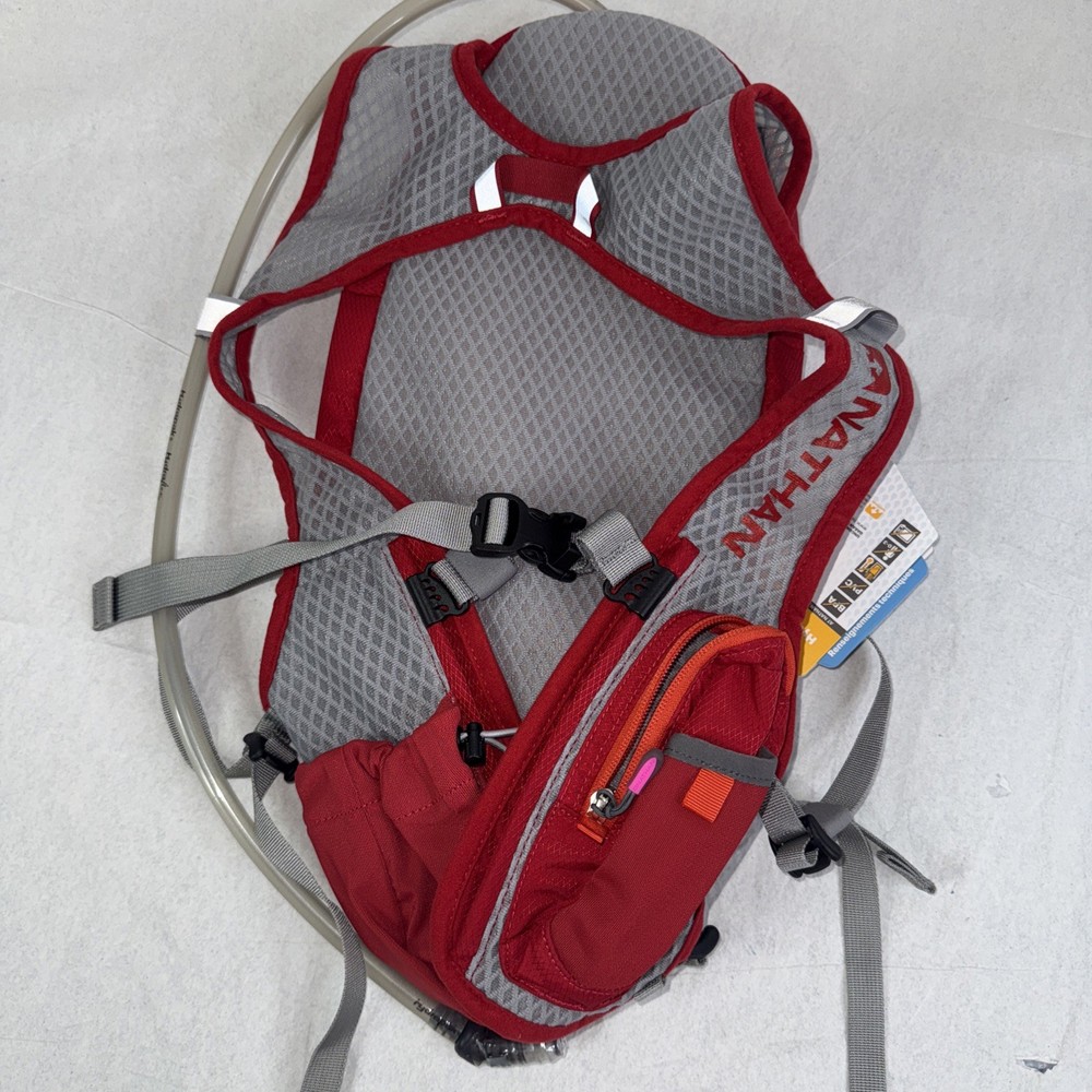 Nathan Intensity Hydration Pack Womens Running Vest 2L NEW Red Pack