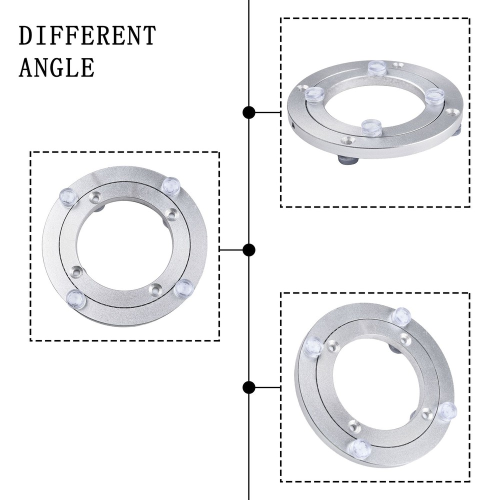 12-39cm Rotating Bearing Turntable Lazy Susan Base for Kitchen Dining Table