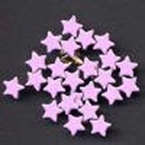 Mini Star Brads - Lavender - 25ct