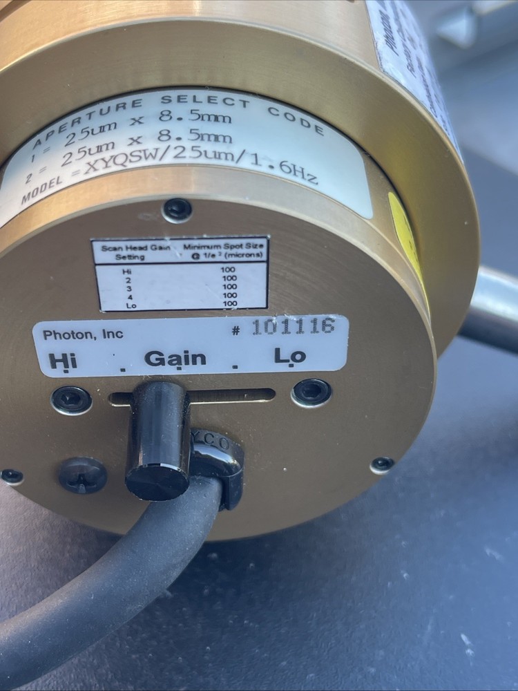 Photon Inc. Model 3088 Beamscan Controller with Scanhead