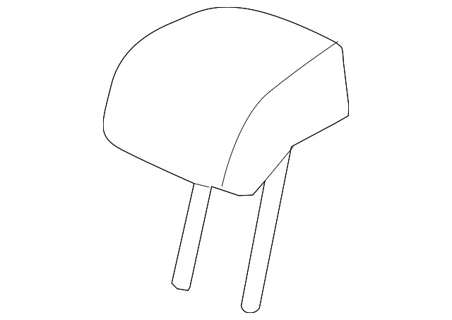 Genuine GM Headrest 84298130