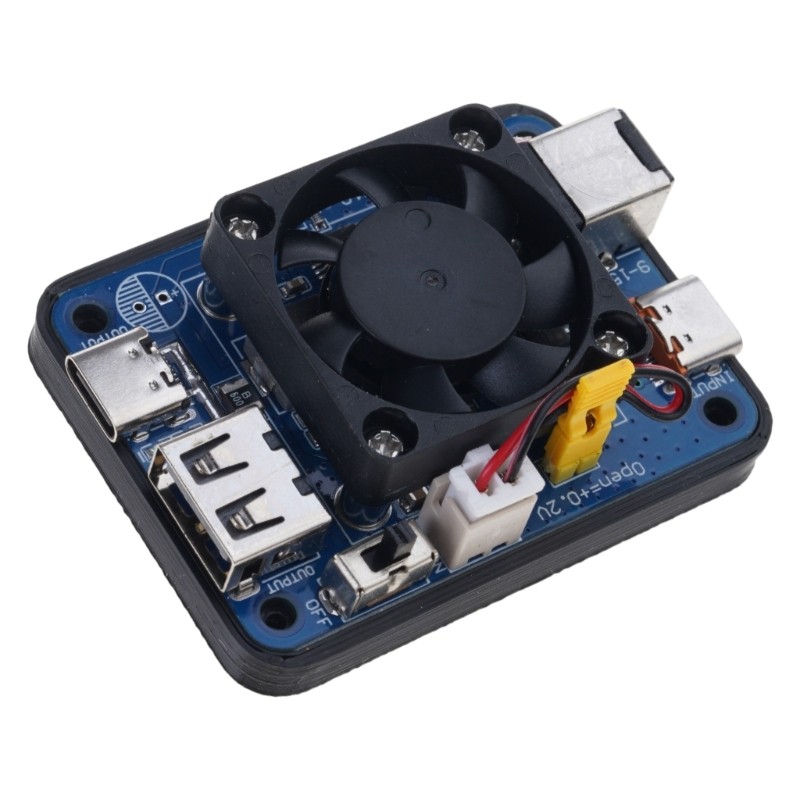 Stable 5V5A Power Supply Module with PD Input for RPI 5 Development Boards