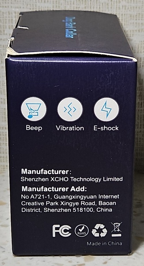 Dog Bark Collar 2 in 1 Separate & Multiple Customized Beep Vibration Shock Mode