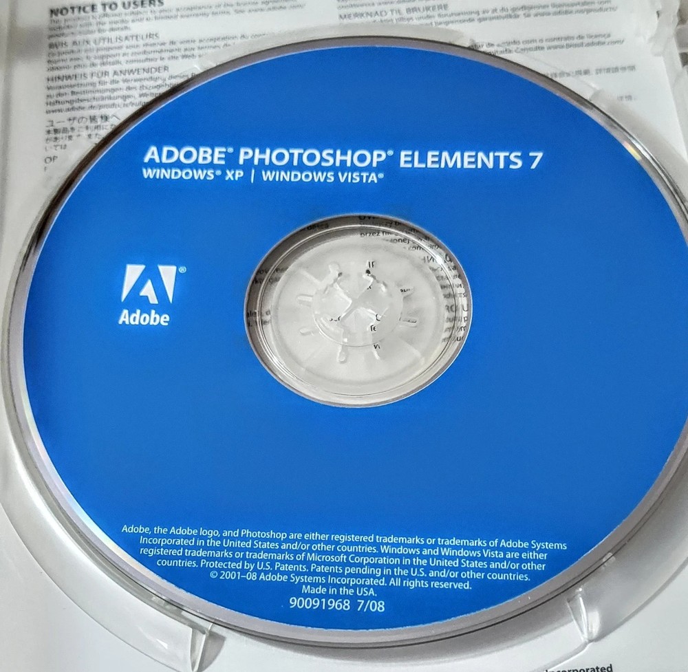 ADOBE PHOTOSHOP ELEMENTS 7 with Getting Started Guide