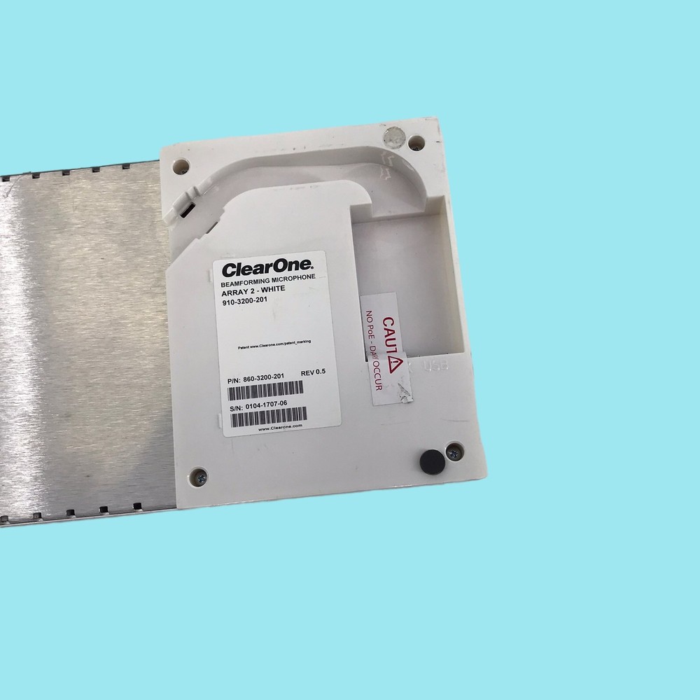 ClearOne Beamforming Microphone Array 2 White 860-3200-201 #AP2215