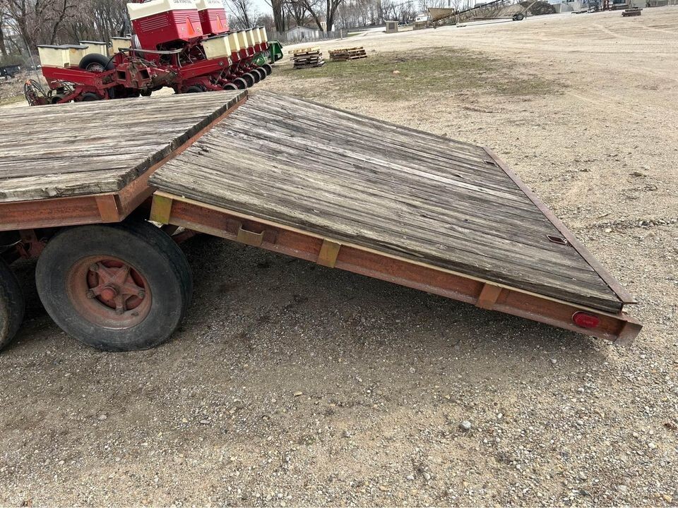 Heavy Equipment Trailer 8x16 with 6 ft drop